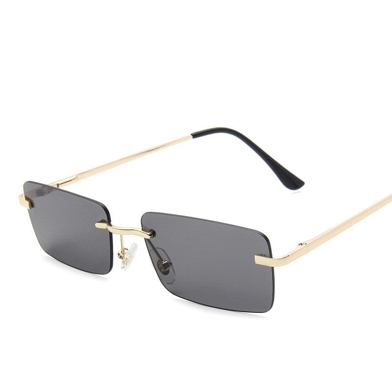 Designer Rimless sunglasses women square