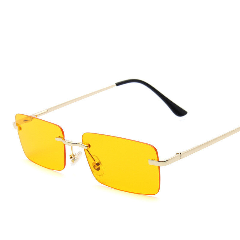 Designer Rimless sunglasses women square