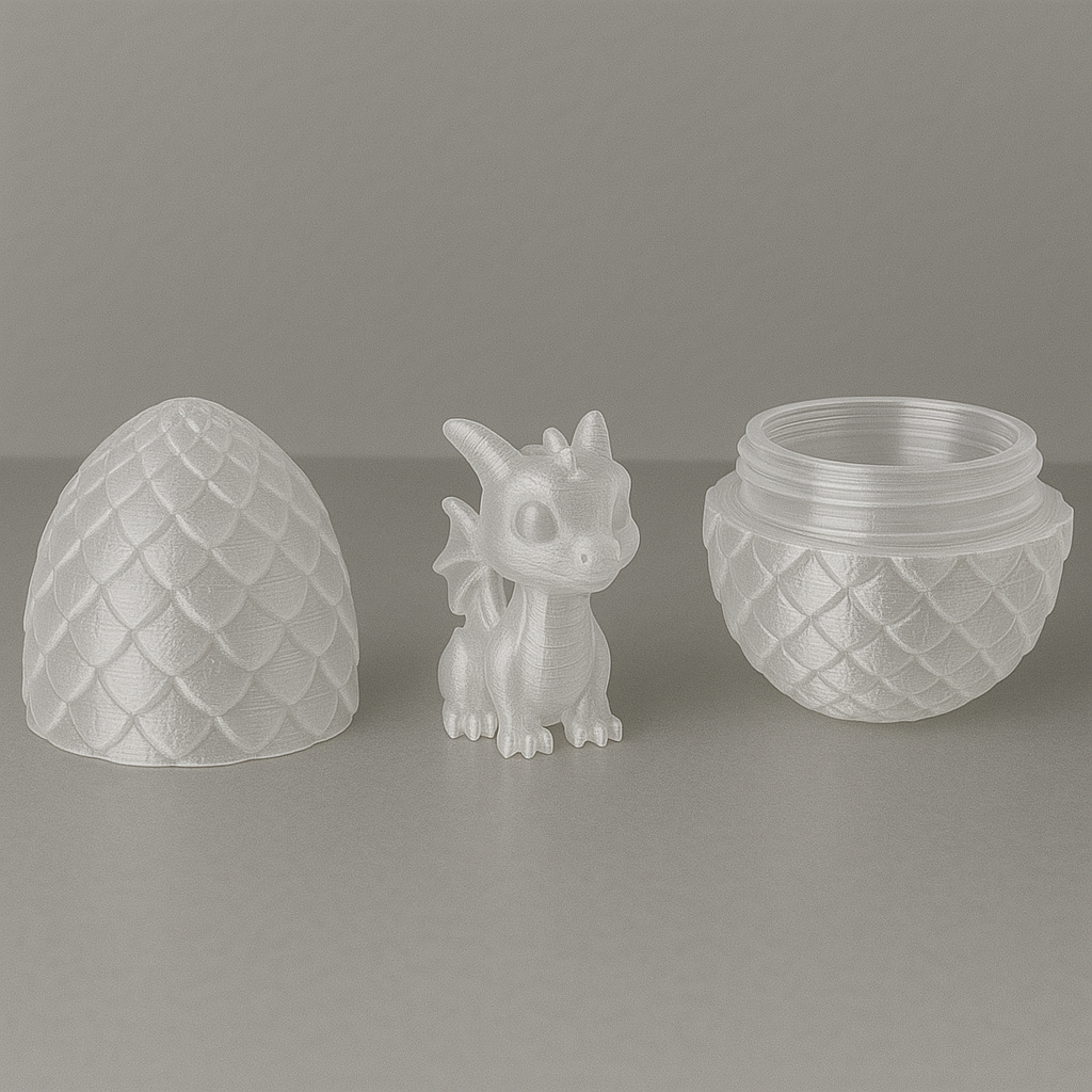 3D Printed Hatchling Dragon