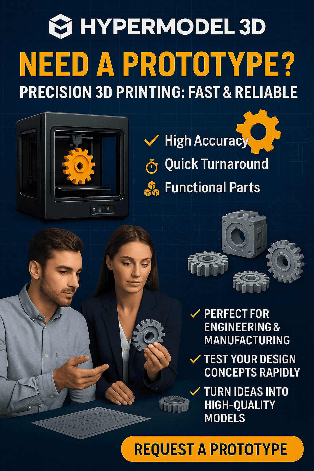 HyperModel 3D Printing