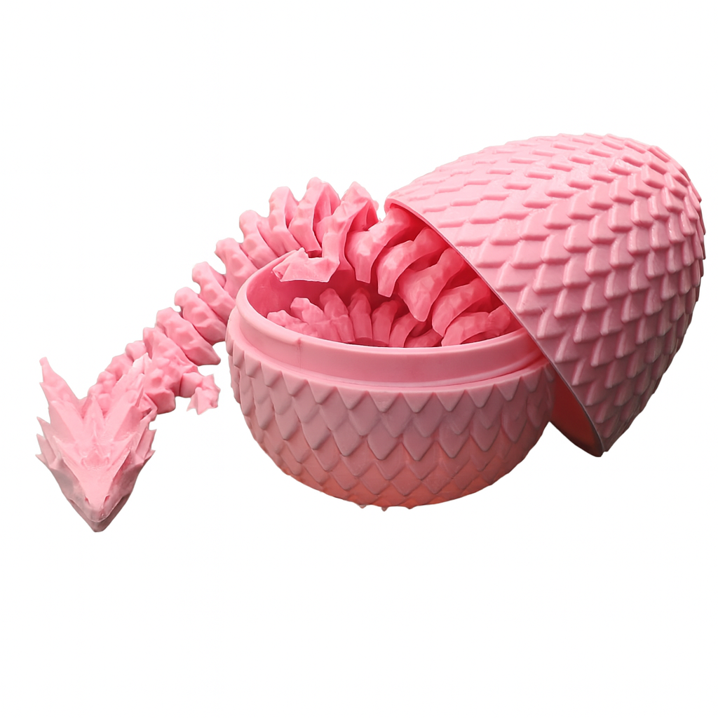 3D Printed ICE Dragon WITH EGG Trending Viral