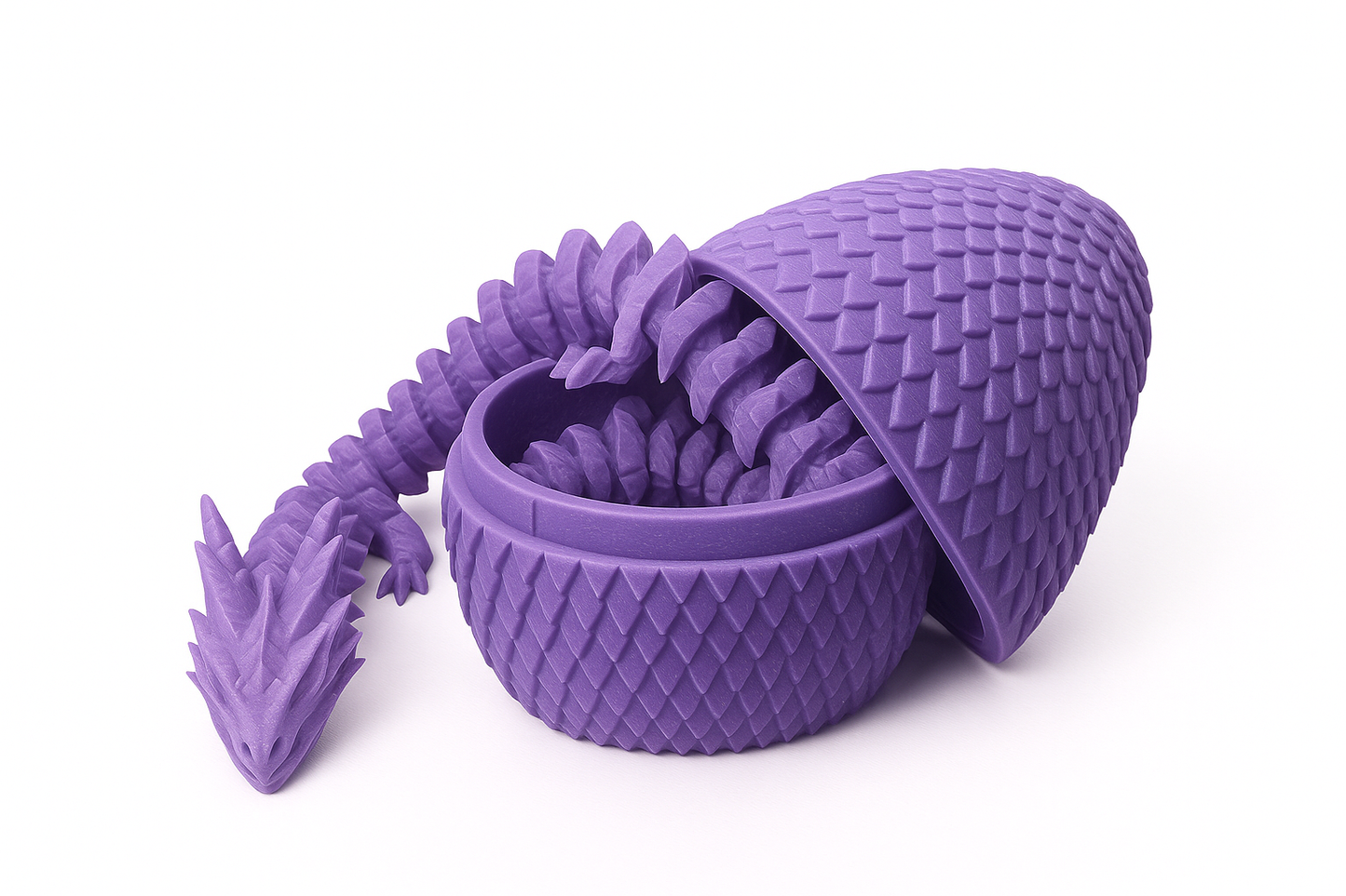 3D Printed ICE Dragon WITH EGG Trending Viral