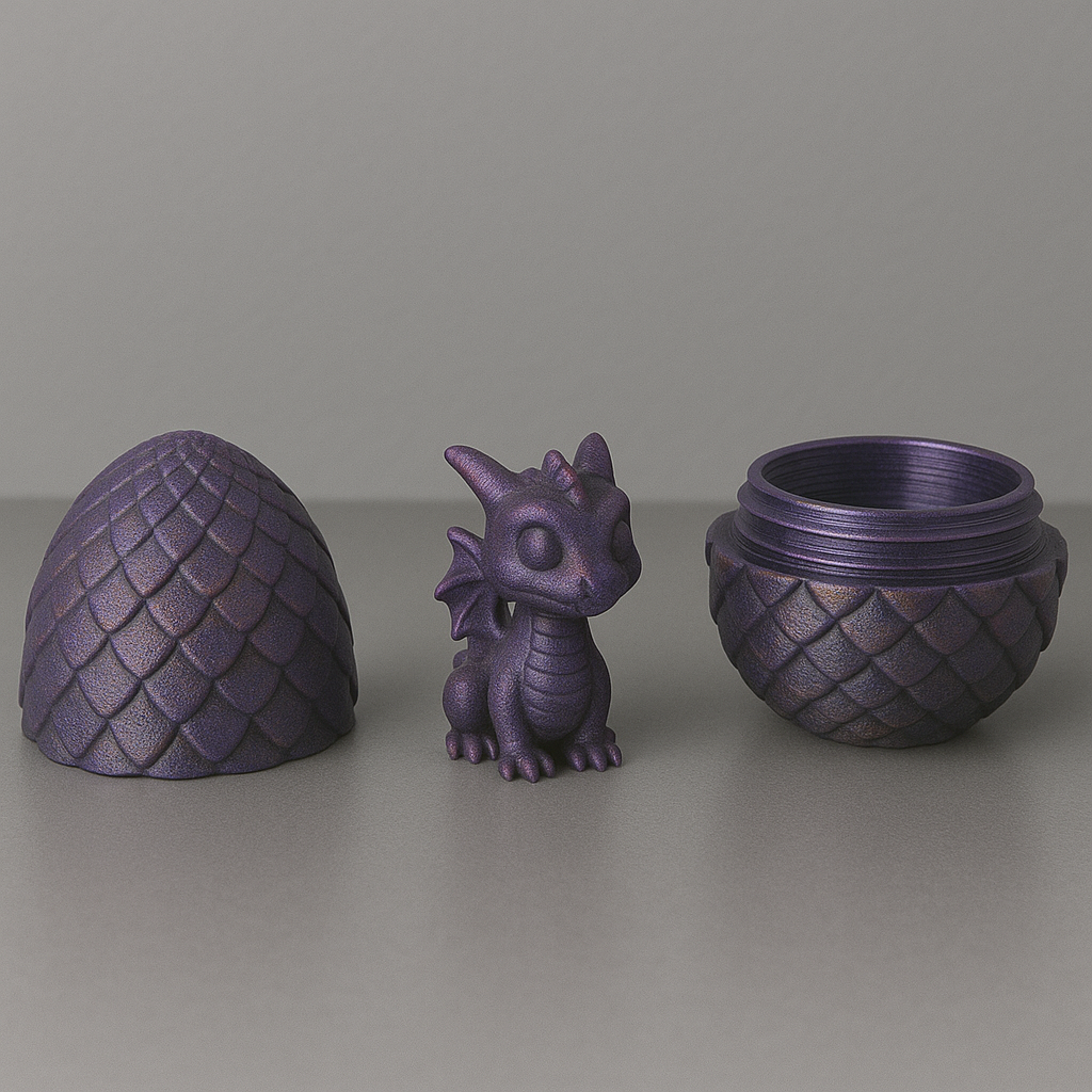 3D Printed Hatchling Dragon