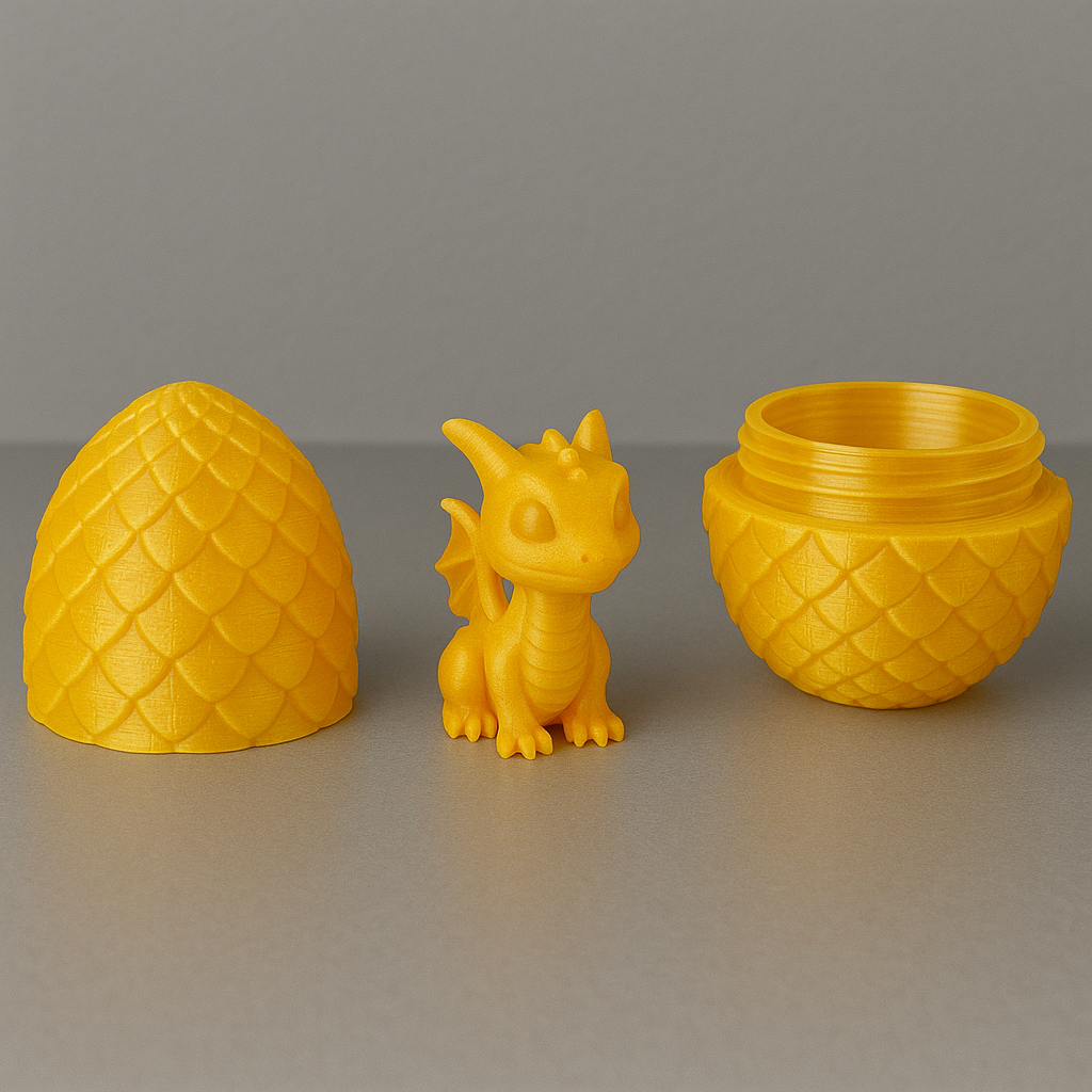 3D Printed Hatchling Dragon