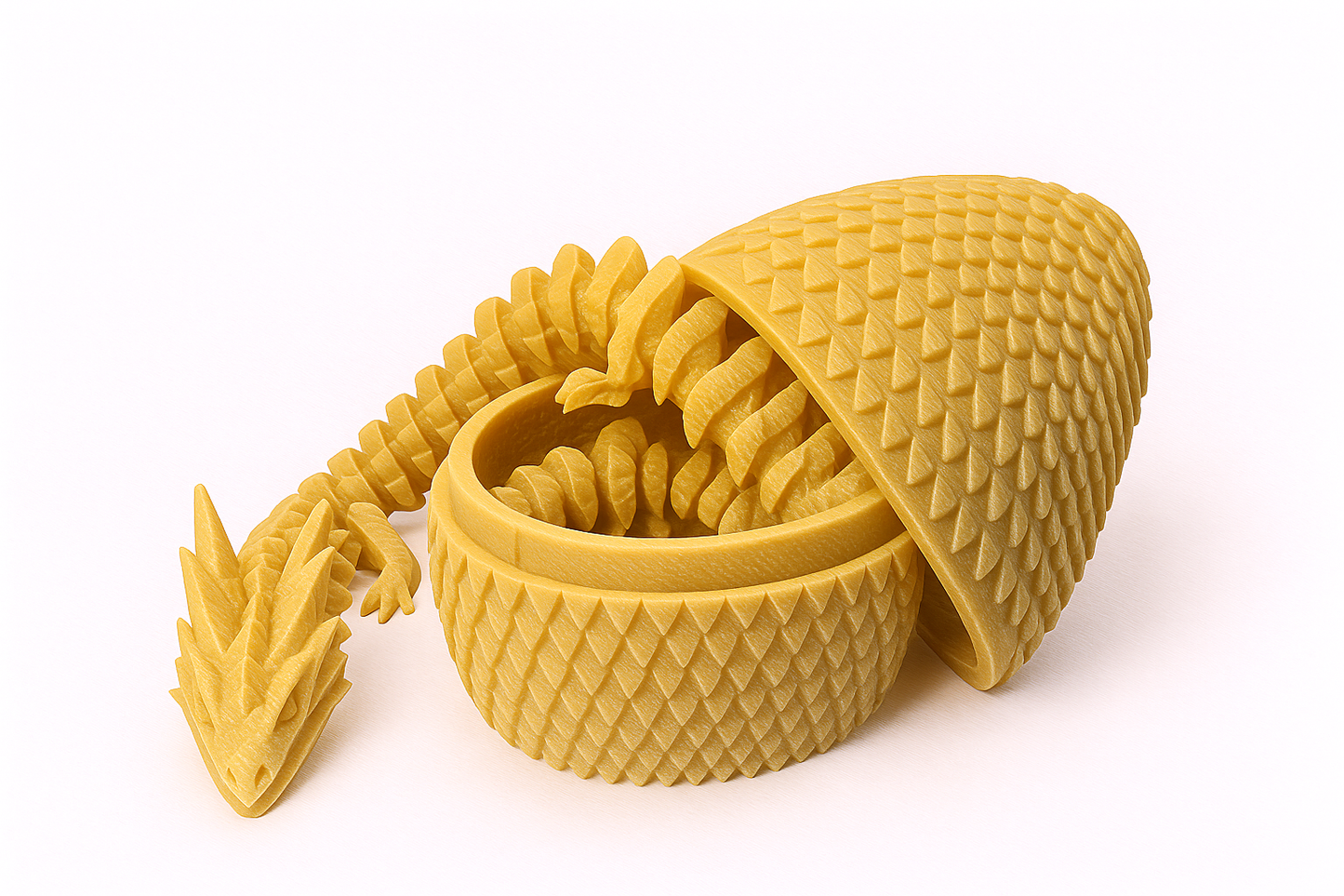 3D Printed ICE Dragon WITH EGG Trending Viral